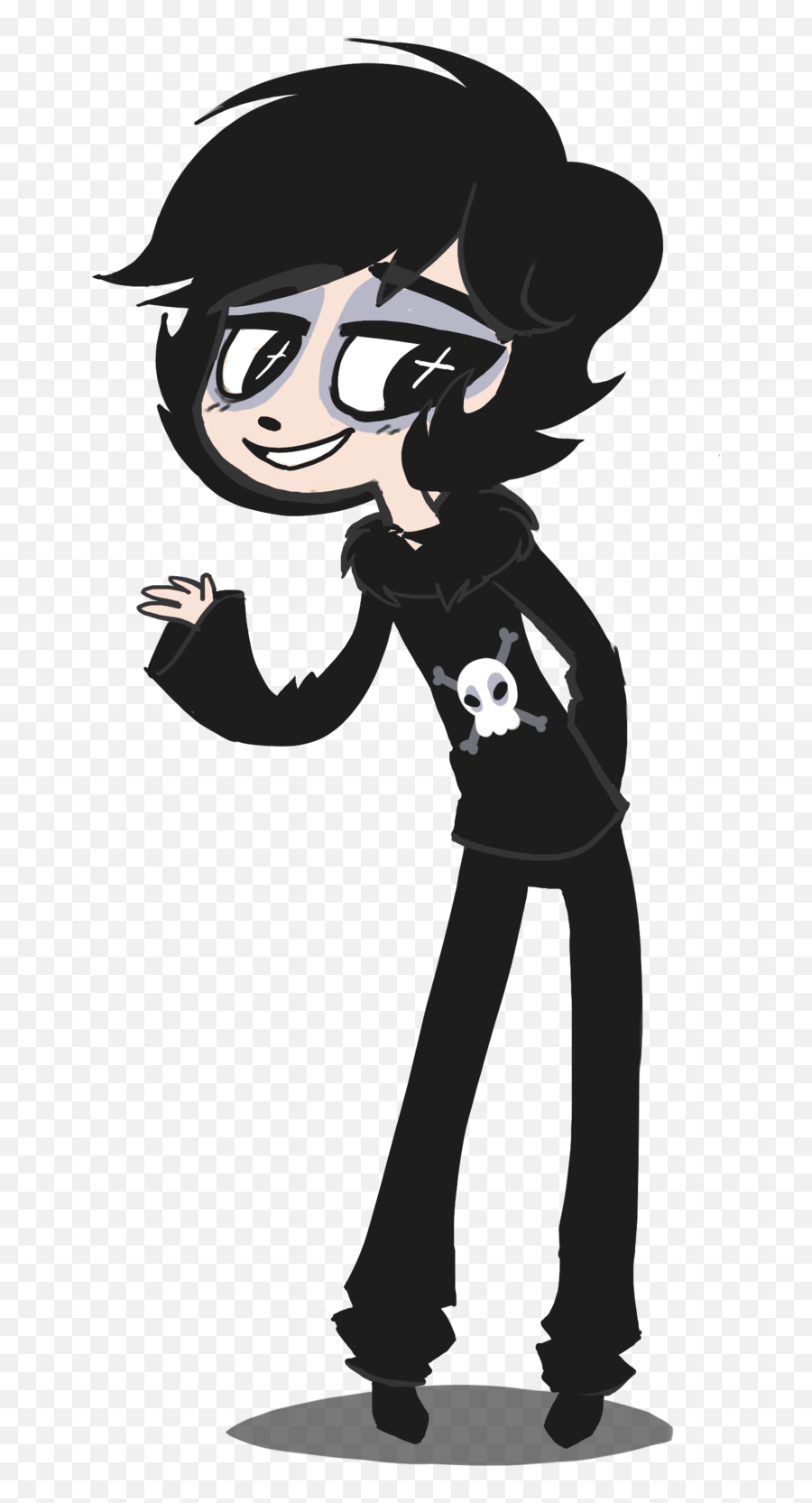 Download Emo Cartoon - Cartoon Full Size Png Image Pngkit Cartoon Emo,Emo Png