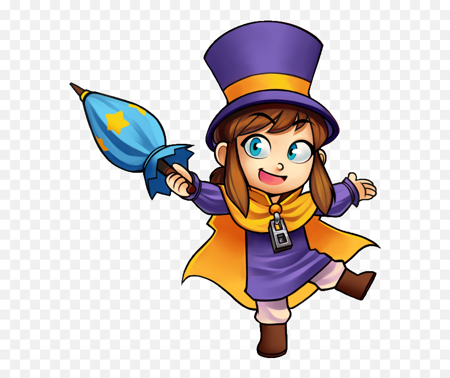 Hat Kid - Hat Kid A Hat In Time Png,Icon Looks Like A Kid With Ponytail