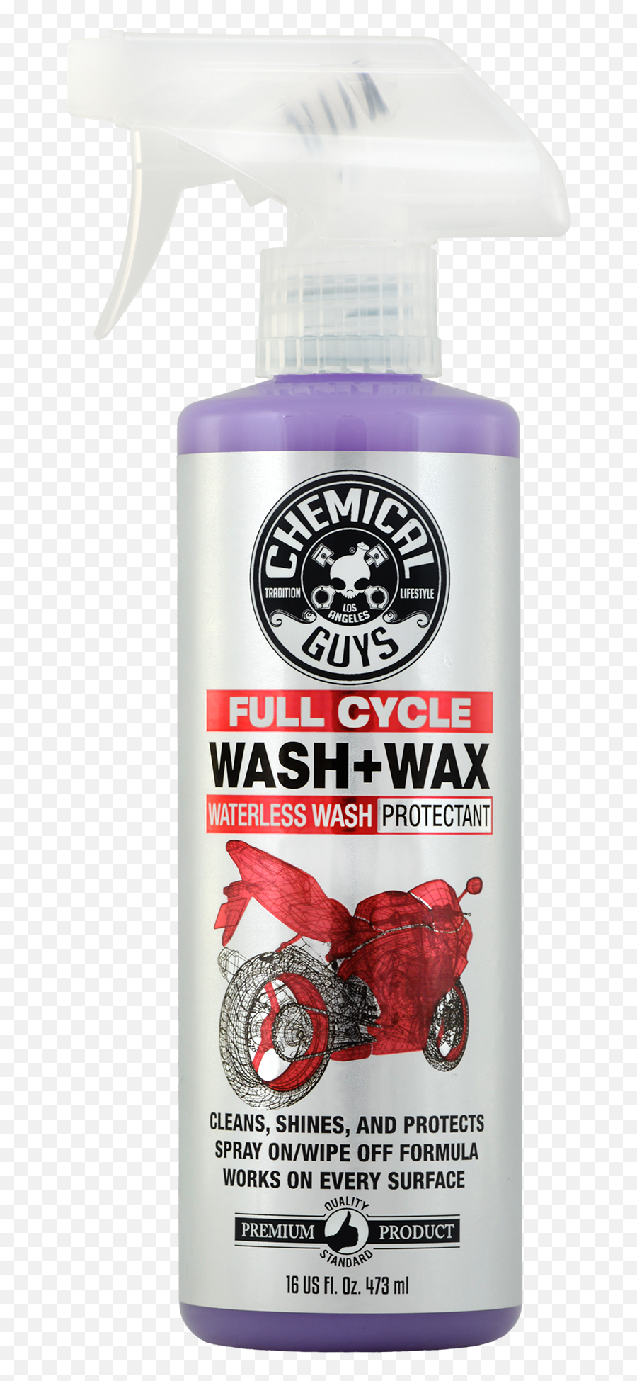 Full Cycle Waterless Wash Wax For - Chemical Guys Motorcycle Wash And Wax Png,Icon Hella 2
