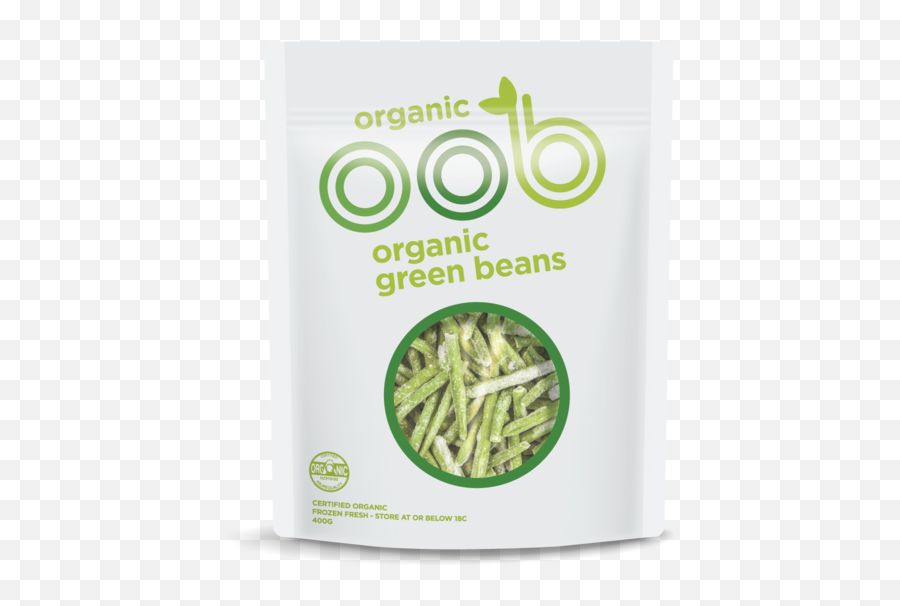 Oob - Organic Green Beans 400g Organic Mixed Berries Png,Green Beans Png