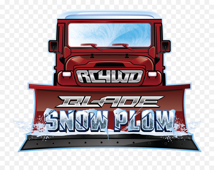 Rc4wd Super Duty Blade Snow Plow Red - Commercial Vehicle Png,Scx10 Icon Shocks