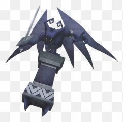 Gargoyle Knight - Kingdom Hearts Wiki The Kingdom Hearts Kingdom Hearts 2 Castle Heartless Png,Gargoyle Png
