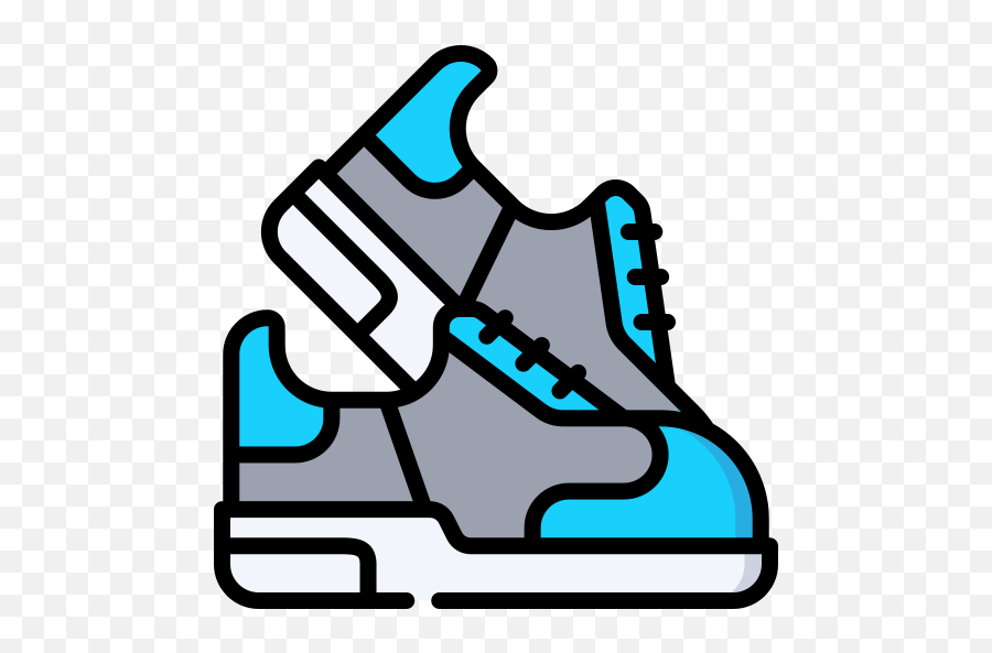 Running Shoes - Free Sports And Competition Icons Ice Hockey Equipment Png,Tennis Shoes Icon