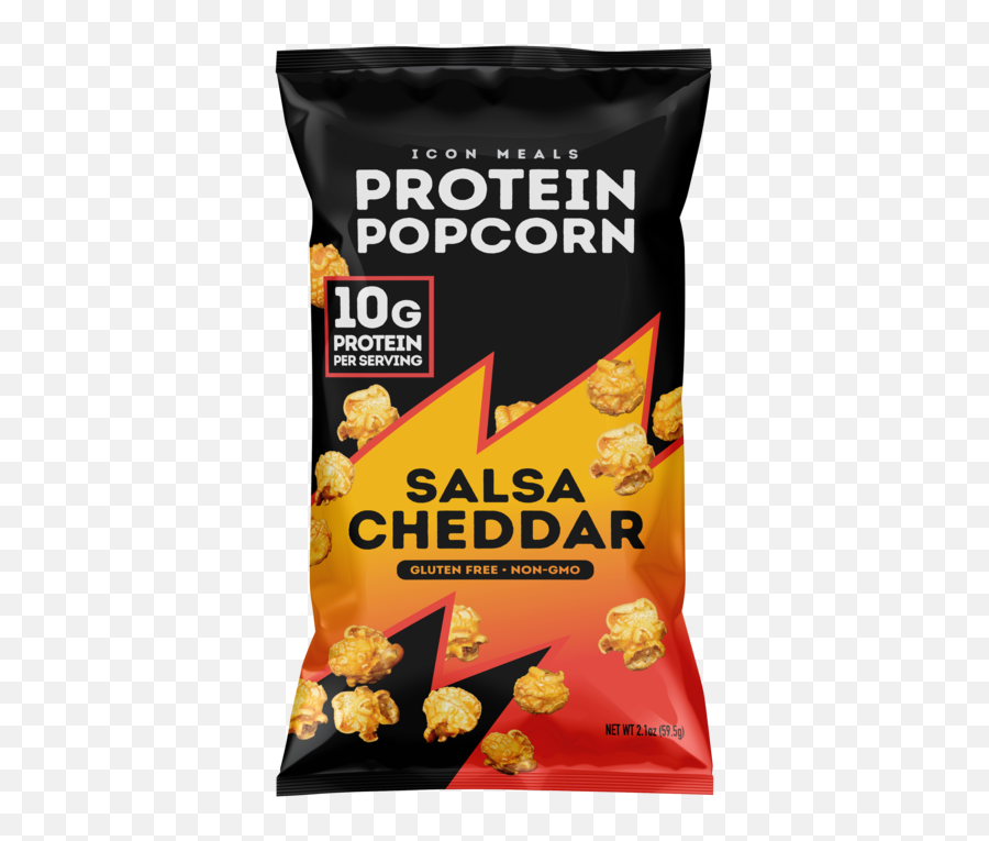 Icon Salsa Cheddar Protein Popcorn 2oz - Delivered In Minutes Tortilla Chip Png,Protein Icon