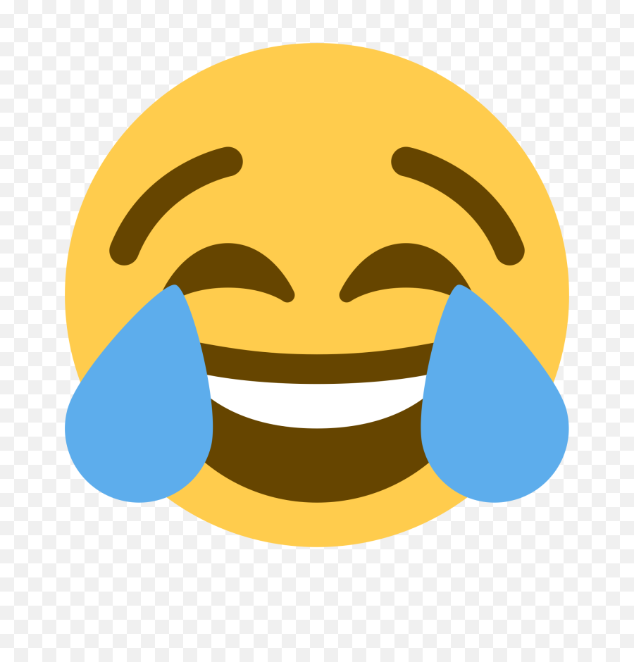 Face With Tears Of Joy Transparent - Joy Emoji Twitter Png,Joy Emoji Transparent