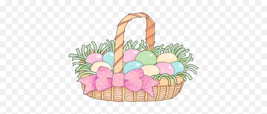 Library Of Jpg Royalty Free For Easter Basket Png Files - Clip Art Easter Basket,Easter Basket Transparent