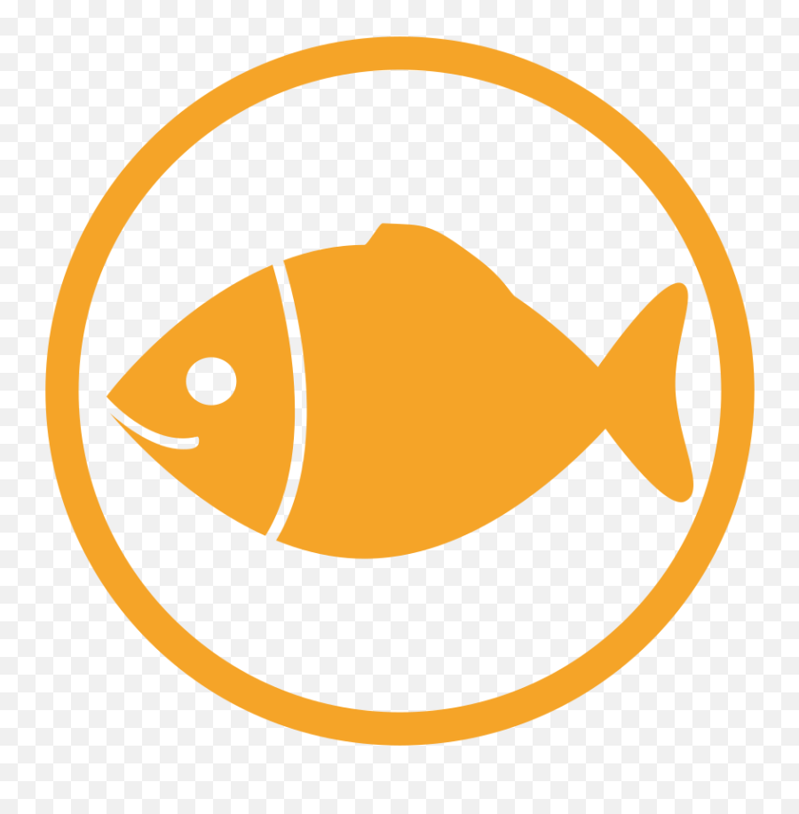 Fish Allergy Amber Icon Iconset Erudus - Fish Icon Png,Seanau Icon Set