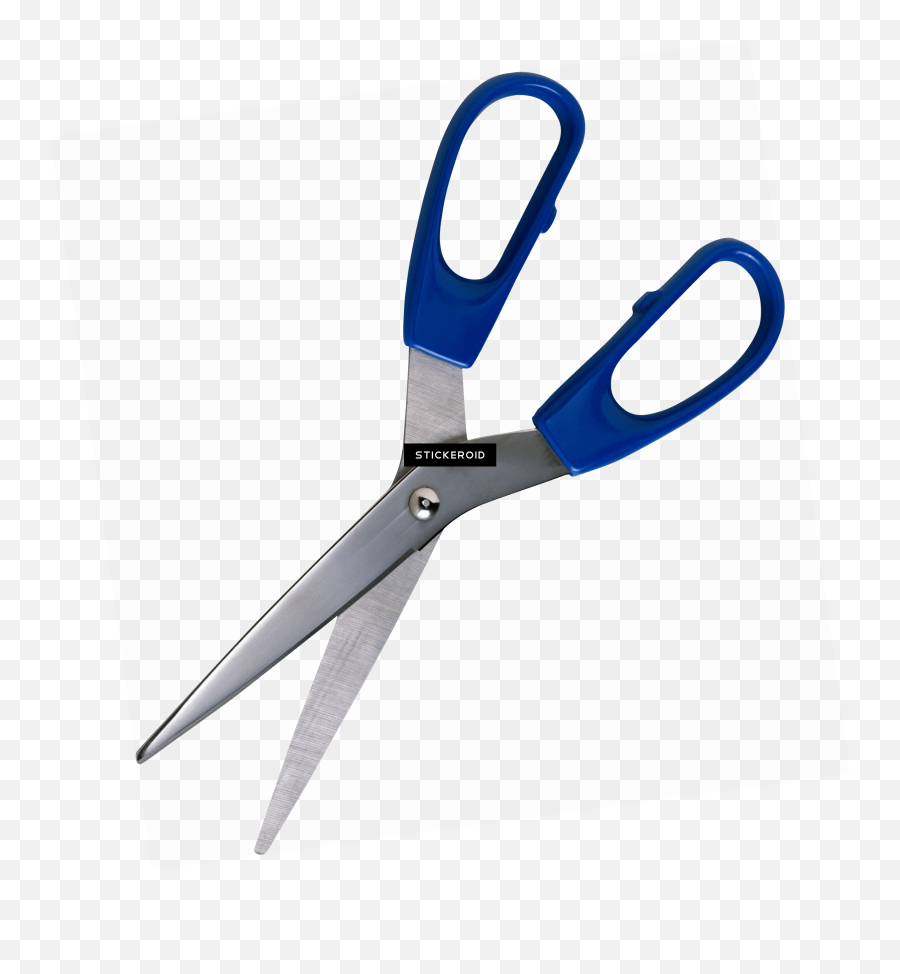 Blue Scissors Clipart Png Download - Portable Network Graphics,Scissors Clipart Transparent