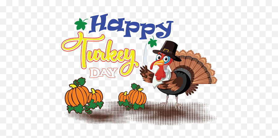 Happy Turkey Day Thanksgiving Gifts Sweatshirt - Turkey Day Transparent Png,Happy Thanksgiving Icon