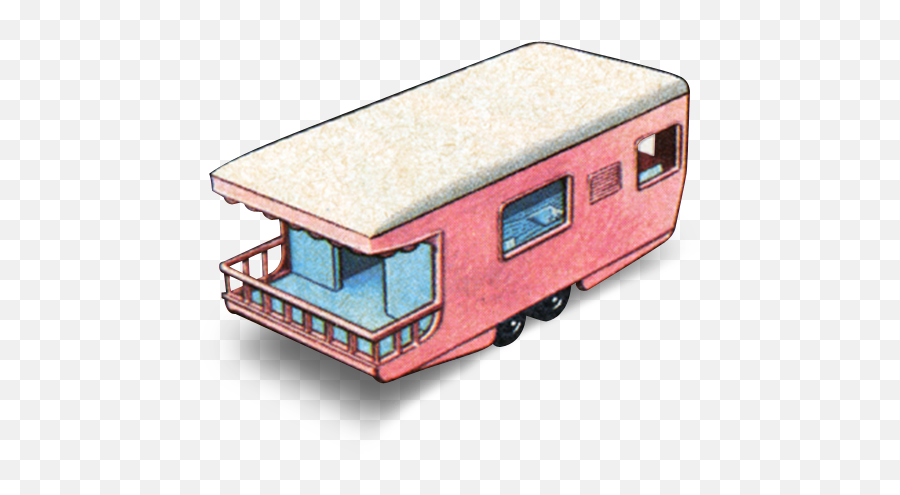 Trailer Caravan Icon - 1960s Matchbox Cars Icons Softiconscom Caravan Png,Trailer Icon Png