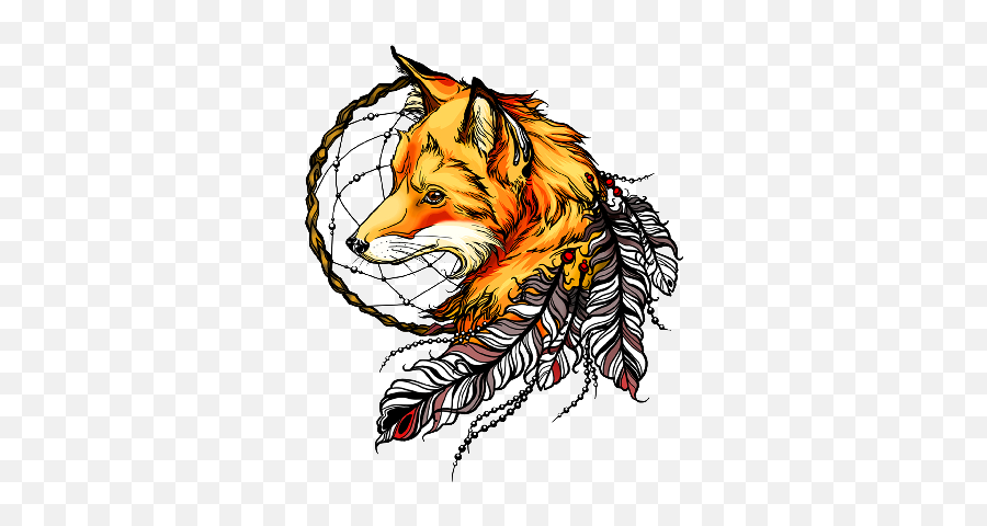 Download Tattoo Fox Drawing Sleeve Artist Free Photo Png - Fox Drawing Tattoo Color,Red Fox Icon