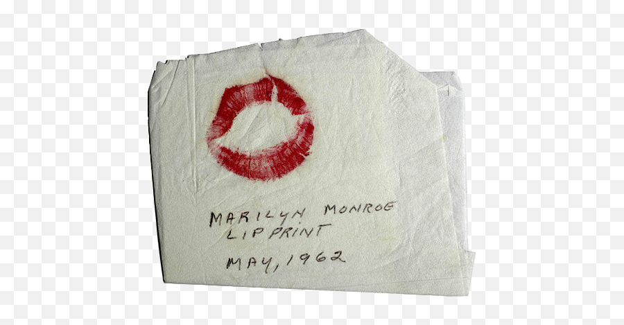 Marilyn Monroe Lip Print Png Image With - Marilyn Monroe Lipstick Print,Lip Print Png