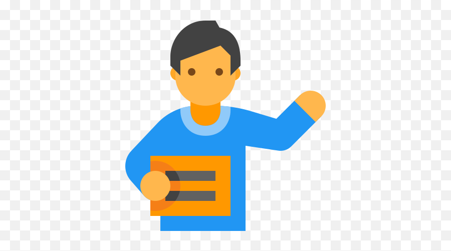 Hitchhike Icon In Color Style - User Male Female Icon Png,Maintenance Man Icon