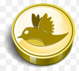 Twitter Vector Icons Massive Set - Coin Full Gold Logo Png