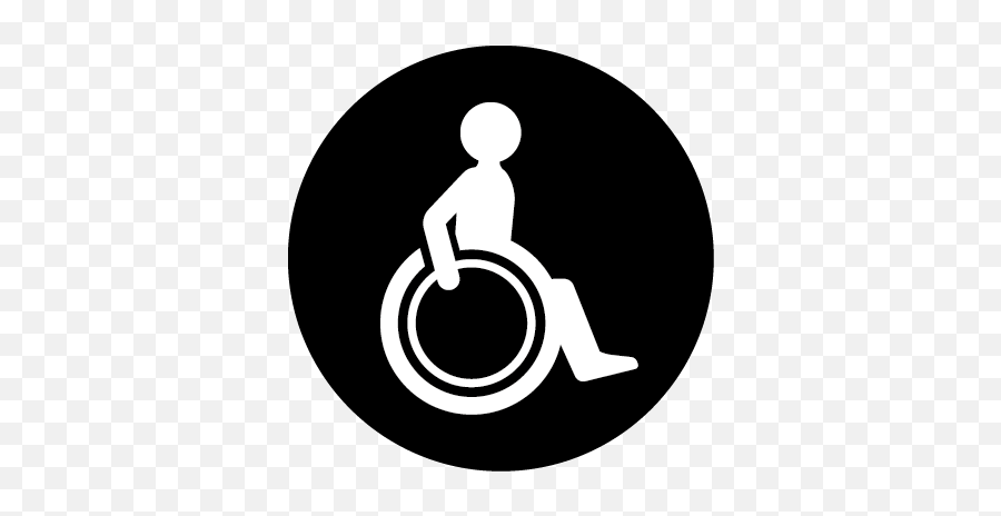 Download Wheelchair Access Symbol U2014 Inclusive Symbols - Dot Png,Wheel Chair Icon