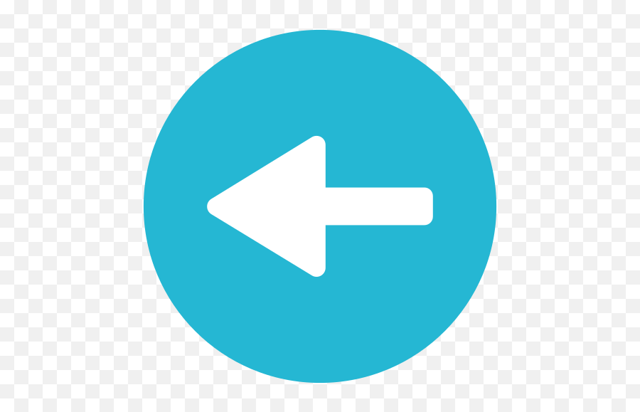 Arrow Left Icon In Infographic Style - Blue Back Arrow Icon Png,Left Right Arrow Icon