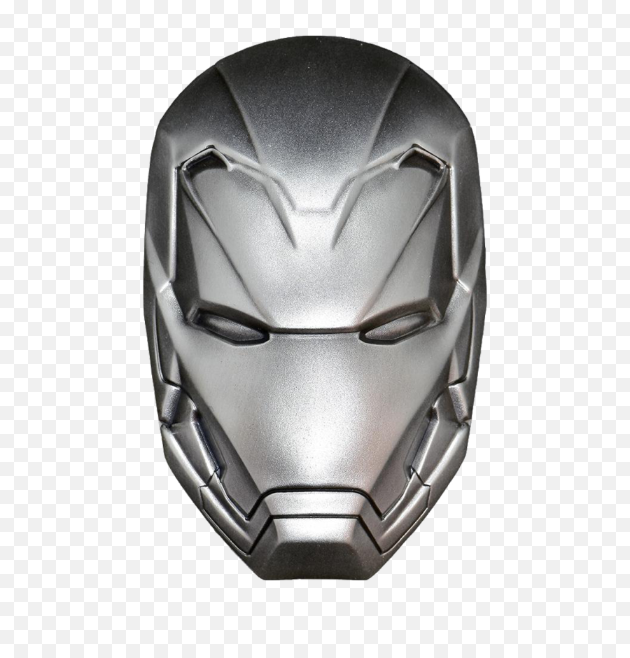 Iron Man Mask Marvel 2 Oz Silver Coin 5 - Transparent Iron Man Face Png,Iron Man Helmet Png