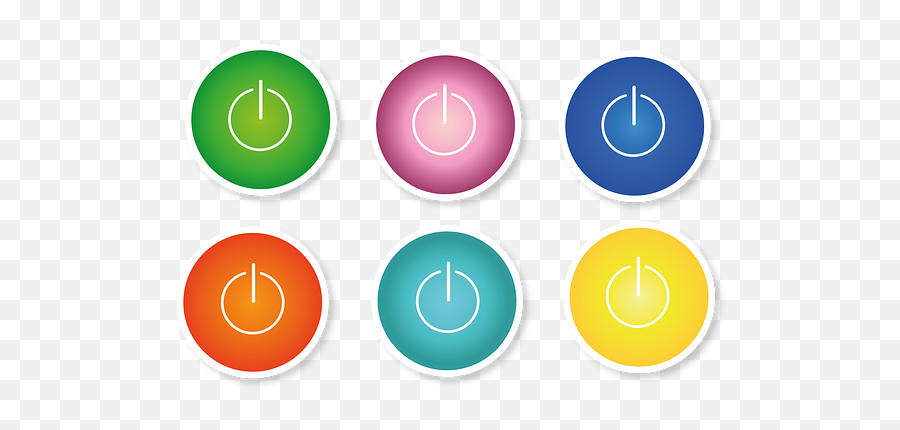 Button Begin Power - Free Image On Pixabay Dot Png,Power On Icon