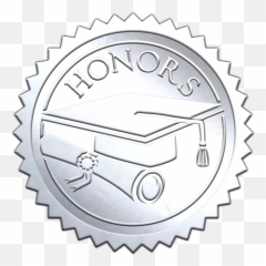 Silver Honors Seal Sticky Business - Transparent Golden Thank You Png,Seal Png
