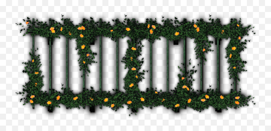 Garden Png Top Picture - Wooden Pergola Top View,Flower Bed Png