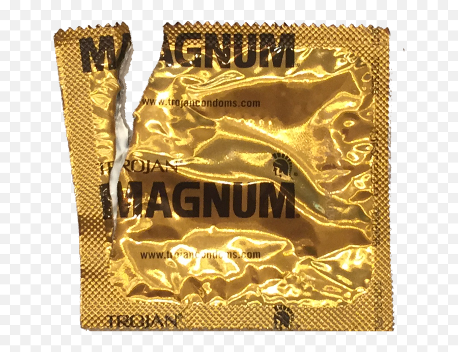 Used Magnum Condom Wrapper - Magnum Condom Wrapper Transparent Condom Wrapp...