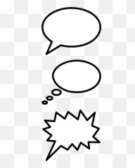 Thought Balloon - Wiktionary Speech Bubble png