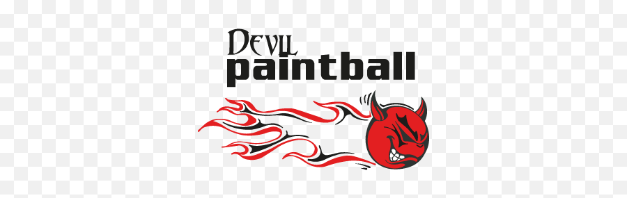 Devil Paintball Logo Vector - Paintball Devil Png,Devil Logo