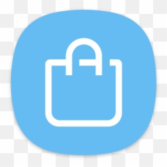 Galaxy Appstore Icon Of Flat Style - Galaxy Apps Icon Png,App Store Icon Png