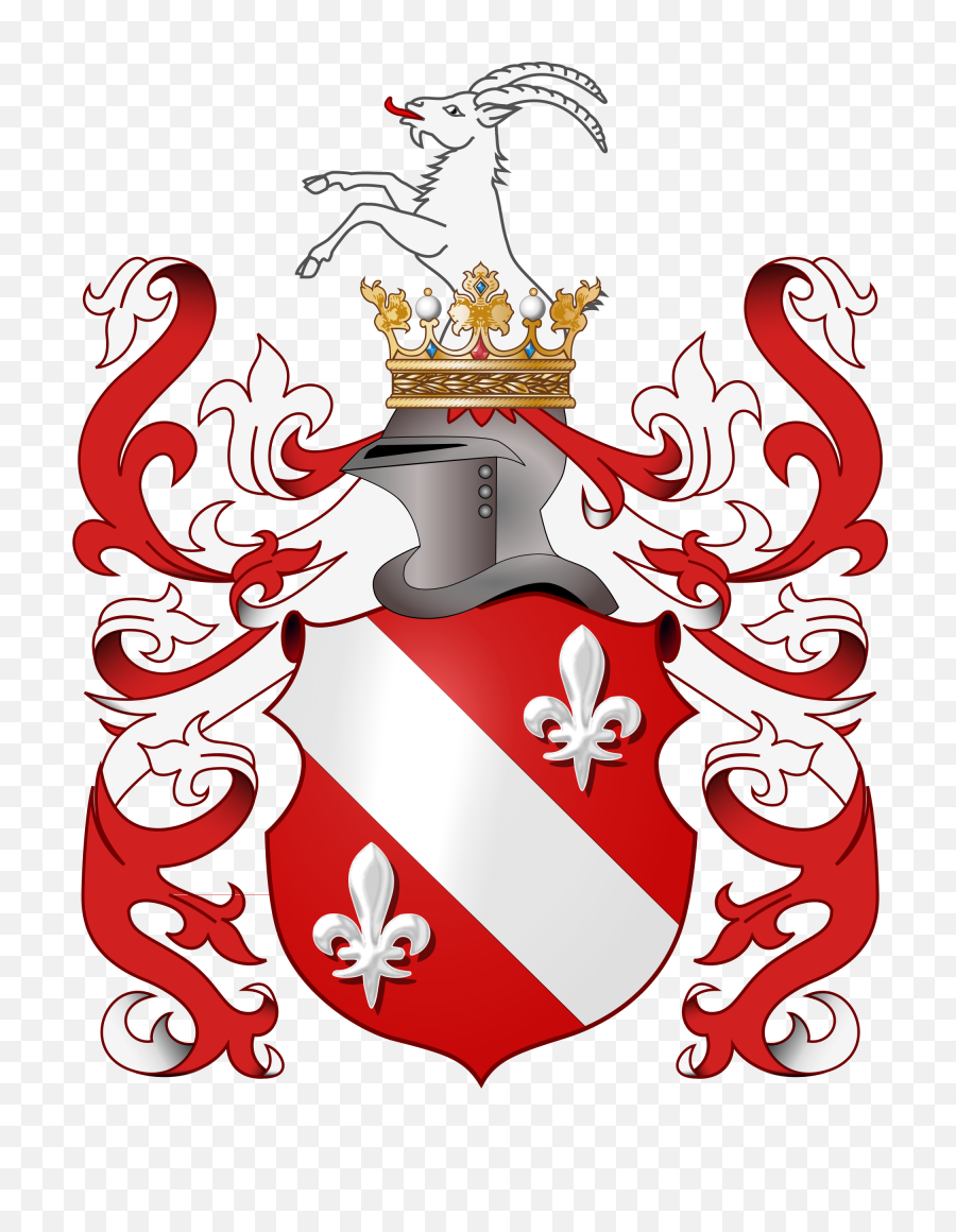 Download Family Crest Template Png - Family Crest Red And White,Coat Of Arms Png