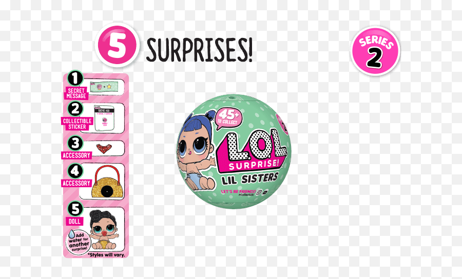 Lol Surprise Series 2 - Lolsdolls Lol Surprise 7 Layers Png,Lol Surprise Dolls Png