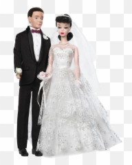 P6750png 640950 Barbie Wedding Dress Bridal - Barbie Wedding Dolls,Barbie Doll Png