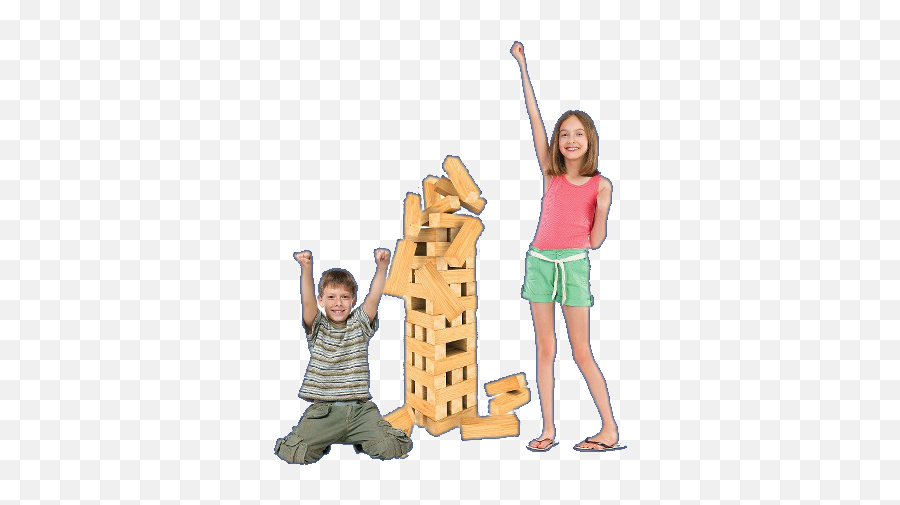 Giant Jenga 2 Clean - Giant Jenga Cartoon Png,Jenga Png