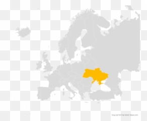 Europe - Map Radooga London To Rovaniemi Map Png,Europe Map Png