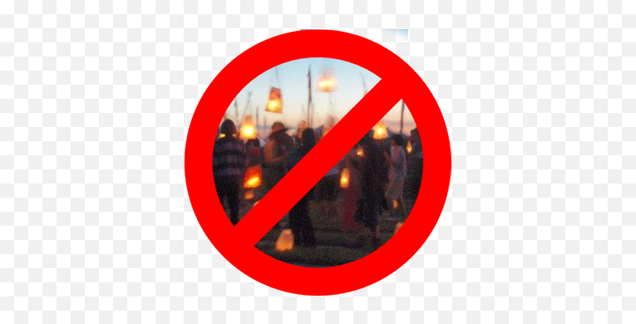 Please Do Not Use Chinese Lanterns Glastonbury Festival - Circle Png,Lanterns Png