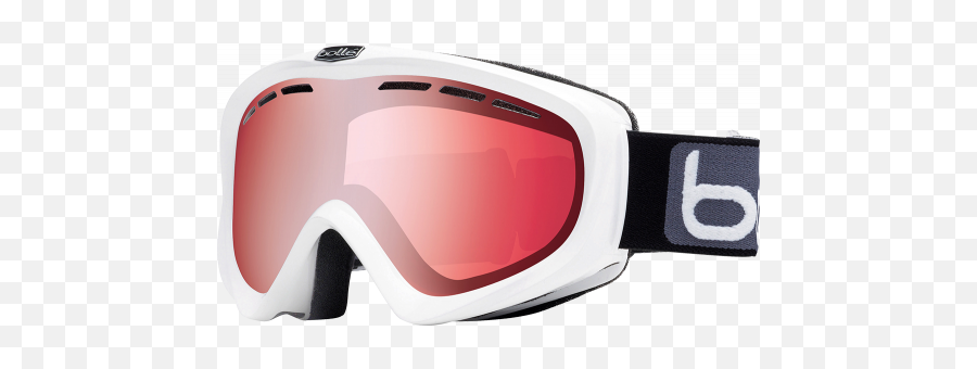 Bolle Ski Goggles Y6 Otg Whitevermillon Gun - Ochelari Sky Bolle Png,Transparent Deal With It Glasses