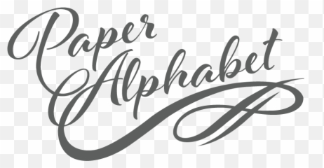 Paper Alphabet Wedding Invitations Sunshine Coast Australia - Alphabets png