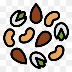 Nuts - Free food icons Icon Png