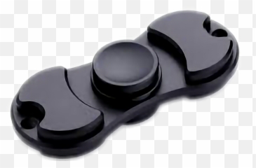 Fidget Spinner - Sticker by Adam Yasser Zahran Metal Black png