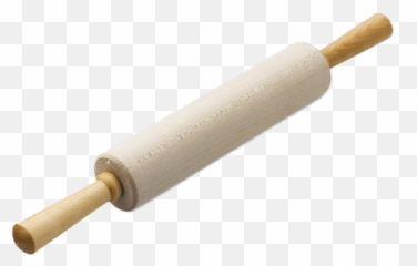 Wood Rolling Pin - Rolling Pin Png,Rolling Pin Png