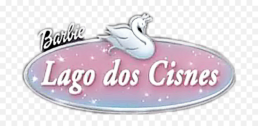 Logo Do Filme Barbie Lago Sticker By Gustavosilvalgns - Barbie Lago Dos Cisnes Png,Barbie Logo Png