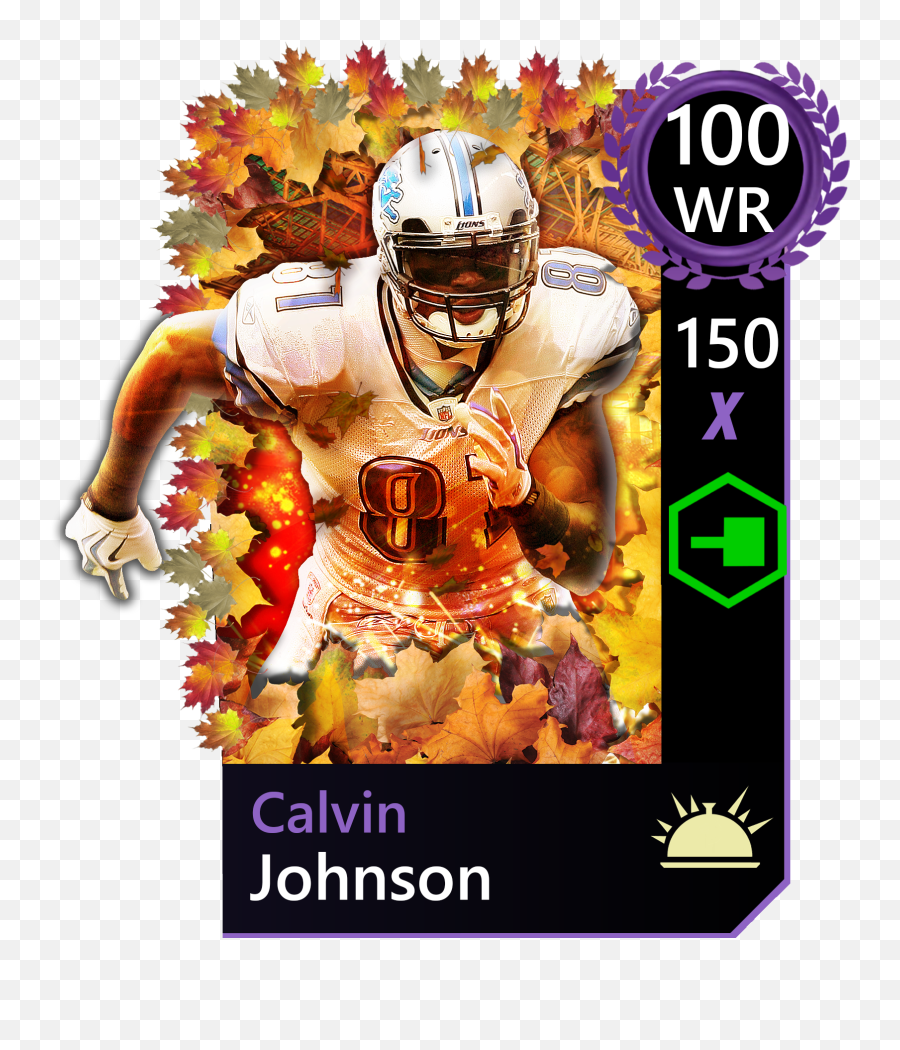 Madden Feast Calvin Johnson Maddenmobileforums - Kick American Football Png,Madden 18 Png