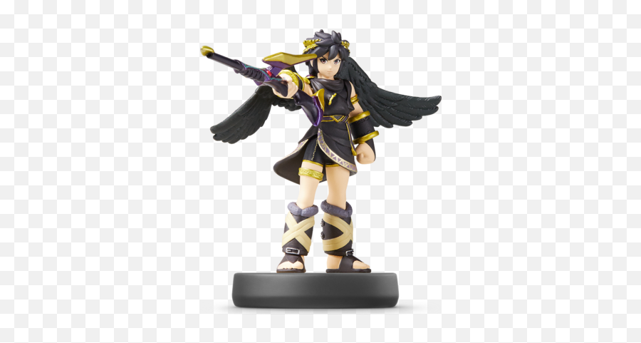 Dark Pit Super Smash Bros Amiibo Figure - Amiibo Life Dark Pit Amiibo Png,Super Smash Bros Png