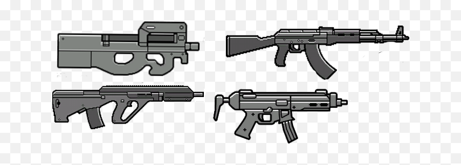 New Weapon Icons For P90 Mp5 Aug A3 And Ak - 47mini Icon Gta 5 Aug Png,Ak47 Transparent