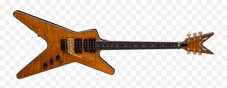 Ml Switchblade Floyd Hsh - Trans Amber Dean Guitars Ml Switchblade Floyd Hsh Trans Amber Png,Switchblade Png
