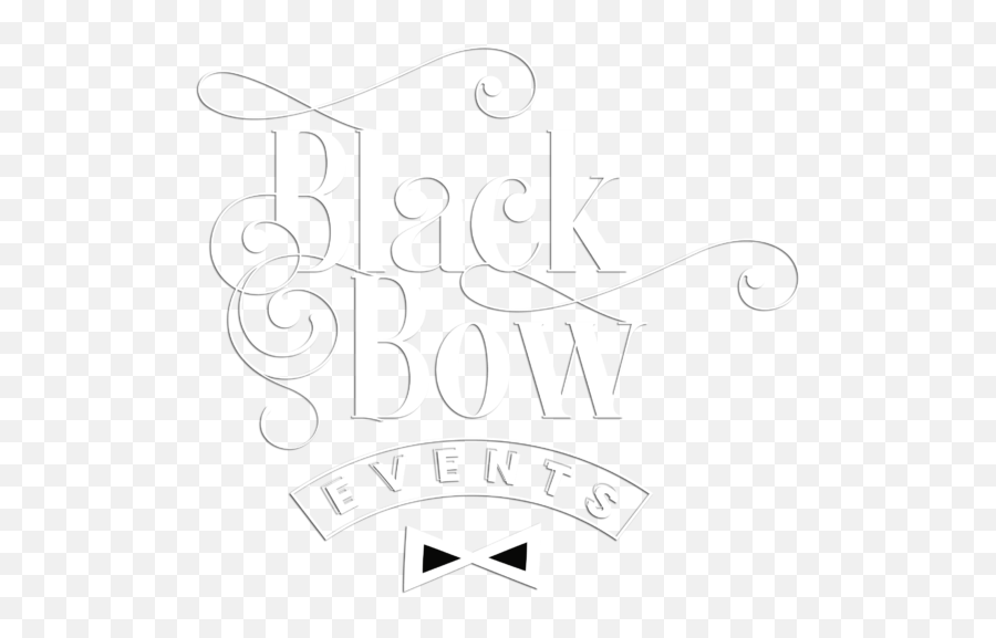 Home - Black Bow Events Graphic Design Png,Black Bow Png