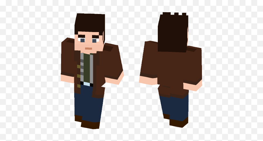 Download Supernatural - Dean Winchester Minecraft Skin For Man In Suit Minecraft Skin Png,Dean Winchester Png