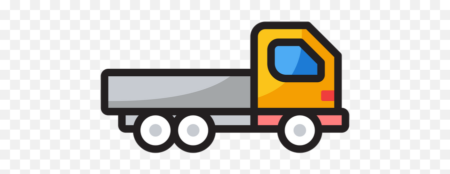 Delivery Truck Icon Of Colored Outline Style - Available In Truck Location Icon Free Png,Delivery Truck Png
