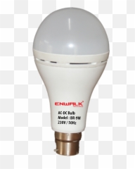 Download Led Rechargeable Bulb - Compact Fluorescent Lamp Png,Led Light Png