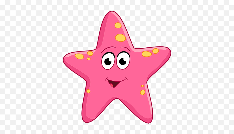 Cartoon Picture Of Starfish Clipart - Cartoon Starfish Clipart Png,Starfish Clipart Transparent Background