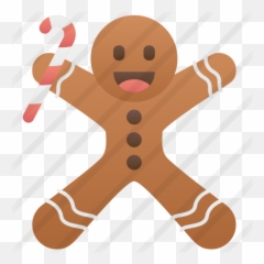 Gingerbread Man - Free Food Icons Happy Png,Gingerbread Png